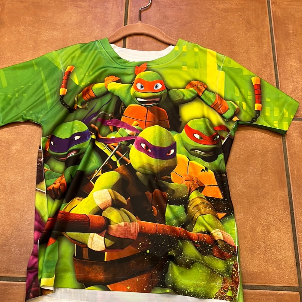 Ninja turtle t shirt boys